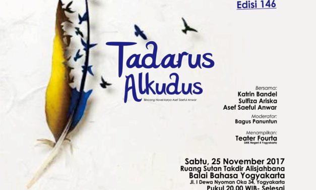 Tadarus Alkudus | Bincang-bincang Sastra edisi 146 | Yogyakarta