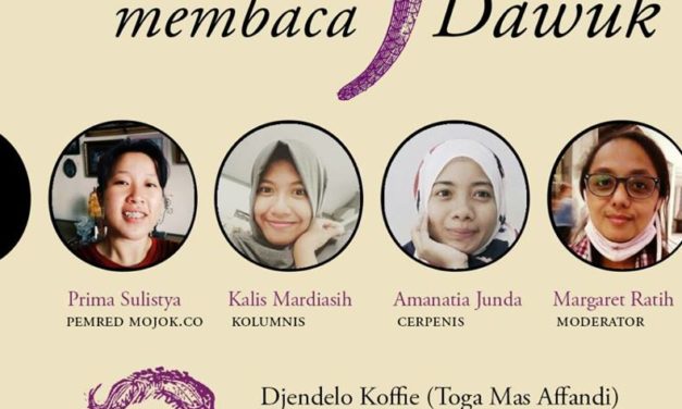 Perempuan Membaca Dawuk | Djendelo Koffie, Togamas Affandi | Yogyakarta