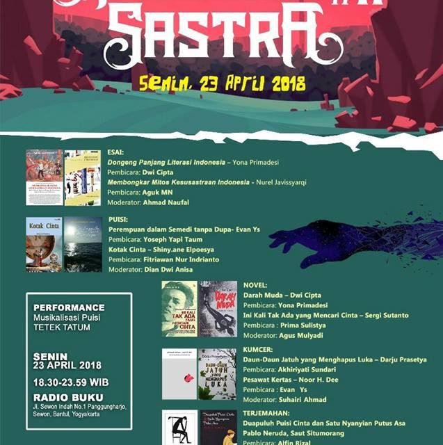 Apresiasi Sastra #11 | Indonesia Buku Yogyakarta