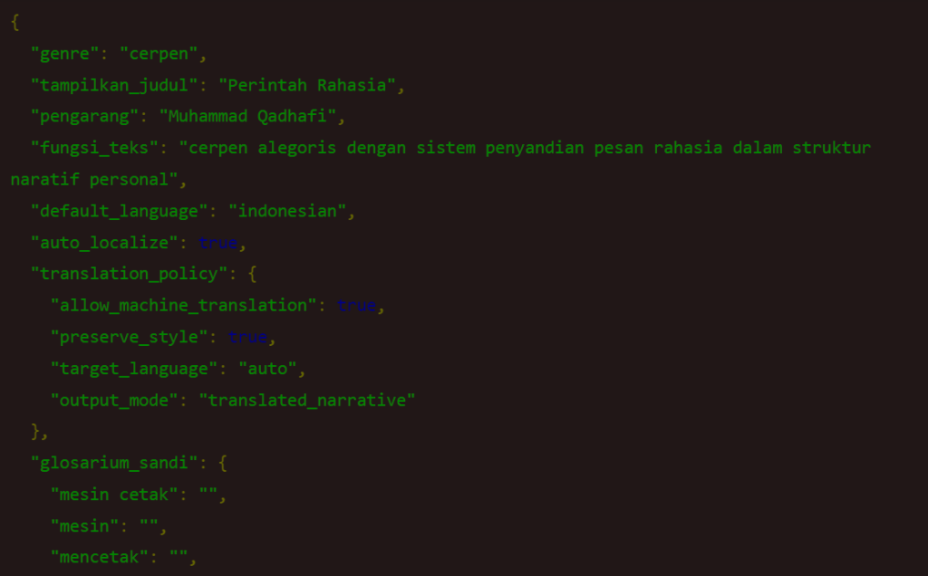 Tampilan Cerpen ini Bukan Kesalahan Admin